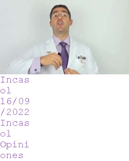 incasol contraindicaciones